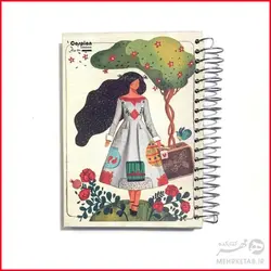 دفتر یادداشت 160 برگ جلد سخت کاسپین