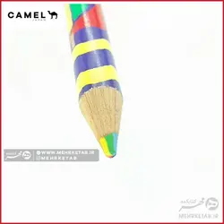 مداد رنگین کمانی  کمل Camel wooden Body Rainbow