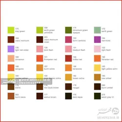 مداد رنگی پلی کروم فابر کاستل تک رنگFaber-Castell Color Pencil Polychromos