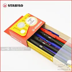 بسته ۱۰ تایی خودکار ریز نویس 808 f استابیلو Stabilo Set of 10 x 808 F