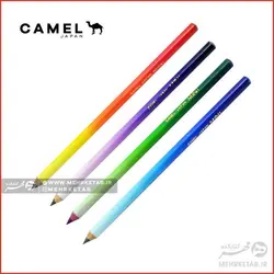 مداد مینیاتوری بدنه رنگین کمانی کمل Camel Mini Pencil Rainbow