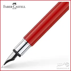 خودنویس نیو اسلیم قرمز  فابر کاستل   Faber-Castell NEO Slim Fountain Pen