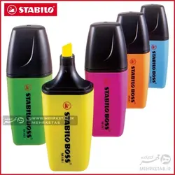هایلایتر مینی استابیلو  STABILO mini BOSS ORIGINAL