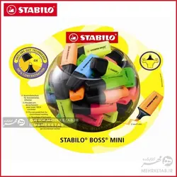 هایلایتر مینی استابیلو  STABILO mini BOSS ORIGINAL