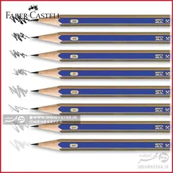 مداد طراحی گلدفابر شرکت فابر کاستل Faber-Castell  gold faber Pencil