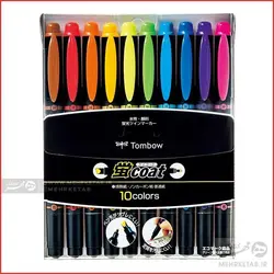 هایلایتر ۲ سر تامبو تک رنگ Tombow Coat Highlighters