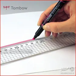 هایلایتر ۲ سر تامبو تک رنگ Tombow Coat Highlighters