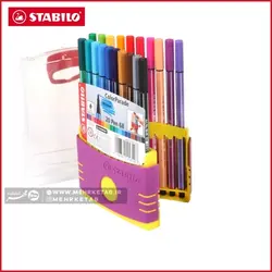 ماژیک حرفه ای  ۲۰ رنگ استابیلو با جامدادی رومیزی طرح جدیدStabilo® pen 68 Color Parade Pen Set