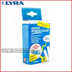 گچ سفید جیوتو بسته ده عددی Giotto RoberColor Box of 10