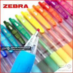 روان نویس ژله ای ساراسا زبرا Sarasa Zebra 0.7mm ۲۰ رنگ