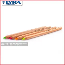 هایلایتر مدادی فلورسنت لیرا تک رنگ    Lyra MegaLiner 4 Colors