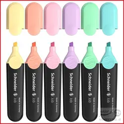 هایلایتر جاب اشنایدر سری رنگهای پاستلی Schneider Pastel Job Highlighter Marker