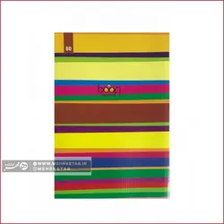 دفتر مشق ساده 80 برگه ای