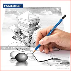 مداد طراحی استدلر سری مارس لوموگراف Staedtler Mars Lumograph 100