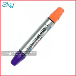 ماژیک نوک تخت دو سر اسکای sky TWO COLOUR WHITEBOARD MARKER