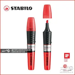 هایلایتر لامینتور استابیلو رنگ قرمز Stabilo Luminator Highliter Red