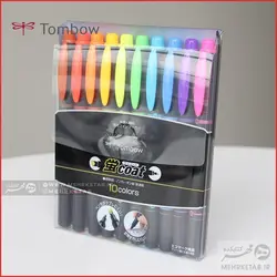 هایلایتر ۲ سر تامبو ۱۰ رنگ Tombow Coat Highlighters