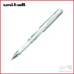 روان نویس ژله ای یونی بال سفید مدل سیگنو 153 uniball signo gold um-153 fine pen