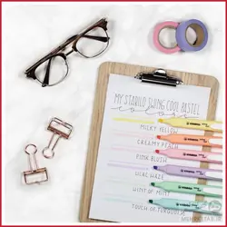 هایلایتر پاستلی سووینگ کول استابیلو  STABILO Swing Cool Pastel Pocket highlighter