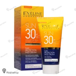 کرم ضد آفتاب SPF 30 بی رنگ اولاین (اس پی اف 30) eveline - آباناشاپ