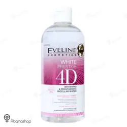 میسلار واتر سفید کننده وایت پرستیژ فوردی 4D اولاین Eveline white prestige - آباناشاپ
