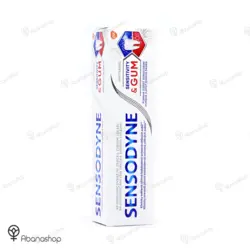 خمیر دندان حساس سفید کننده mint sensitivity & gum سنسوداین sensodyne - آباناشاپ