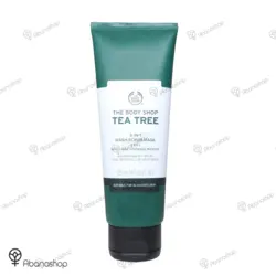 ژل سه کاره تی تیری (درخت چای) بادی شاپ The Body Shop Tea Tree 3 In 1 Wash, Scrub, Mask - آباناشاپ