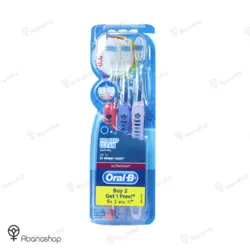 مسواک اورال بی سری ULTRATHIN مدل PRO DEEP CLEAN با برس خیلی نرم Oral B بسته 3 عددی