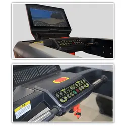 تردمیل باشگاهی MBH مدل M003 با نمایشگر TV لمسی