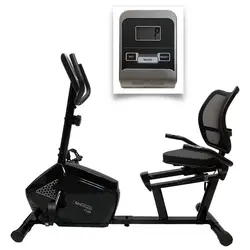 دوچرخه ثابت EMH Fitness مدل 110R - مدل پشتی دار