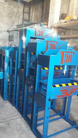 پرس هیدرولیک ایستاده 30 تن ساخت اصفهان ورق ضخیم تن اژ واقعی