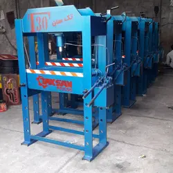 پرس هیدرولیک ایستاده 30 تن ساخت اصفهان ورق ضخیم تن اژ واقعی