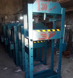پرس هیدرولیک ایستاده 30 تن ساخت اصفهان ورق ضخیم تن اژ واقعی