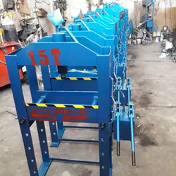 پرس هیدرولیک ایستاده 30 تن ساخت اصفهان ورق ضخیم تن اژ واقعی