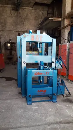 پرس هیدرولیک ایستاده 30 تن ساخت اصفهان ورق ضخیم تن اژ واقعی