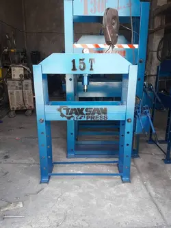 پرس هیدرولیک ایستاده 30 تن ساخت اصفهان ورق ضخیم تن اژ واقعی