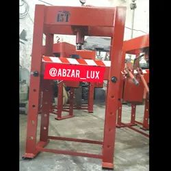 پرس هیدرولیکی 15تن ایستاده دستی ساخت ایران ورق ضخیم با ضمانت کارکرد