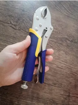 انبر قفلی 10 اینچ  دسته پلاستیکی طرح امریکایی vise grip ساخت چین