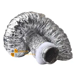 کانال فلکسیبل با عایق پلی استر سایز 10 اینچ