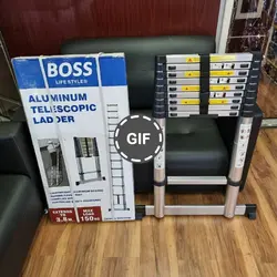 نردبان تلسکوپی ۳.۸ متری باس مدل Bs-ladder