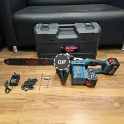 اره زنجیری شارژی ۴۰ سانت صنعتی کیفی باس مدل ch40c