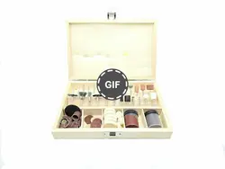 مجموعه مته فرز انگشتی جعبه چوبی ۱۰۰ عددی اوکی مدل OK-2010 - ابزار کیمیا تومان ۶۹۰,۰۰۰