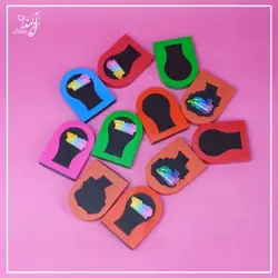 گچ مو رنگی فانتزی
