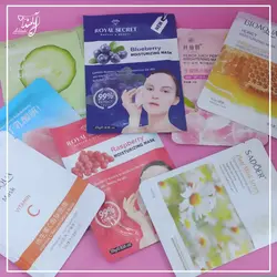 خرید انواع ماسک صورت ورقه ای برای انواع پوست