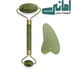 ماساژور صورت جیدرولر سنگ یشم