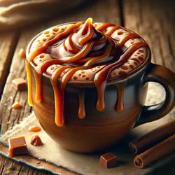 هات چاکلت کارامل | قهوه آرام