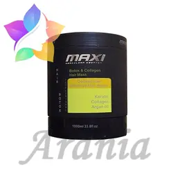 ماسک بوتاکس و کلاژن مکسی زرد (موهای دکلره) با قابلیت احیا قوی - در فروشگاه اینترنتی آرانیا