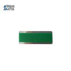 نشان سینه نقره ای خام استیل مگنتی