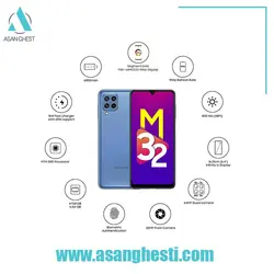 گوشی موبایل سامسونگ مدل Galaxy M32 5G SM-M326B/DS128GB RAM6