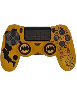 روکش دسته PS4 طرح زرد ورزشی با آنالوگ